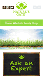 Mobile Screenshot of naturesgate.com